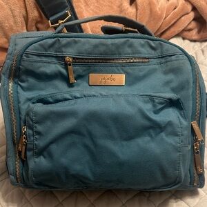Ju-Ju-Be Teal Diaper Bag